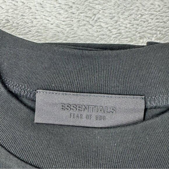Essentials Fog Fear of God Men's Size XS NWT Oversized Black 100% Cotton T-Shirt - Picture 10 of 16